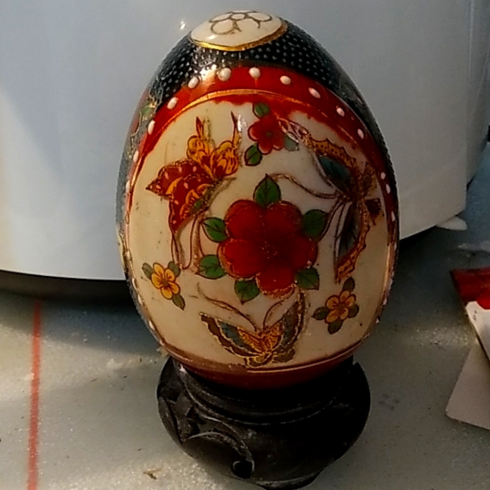 Asian Porcelain Egg